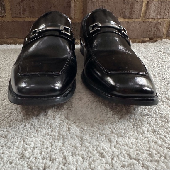 Stacy Adams Blake Black Slip On Loafers main image 8